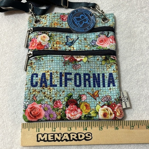 Robin‎ Ruth Crossbody Bag with California Print NWOT - Picture 8 of 8